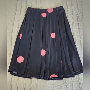 LuLaRoe Madison Skirt, Size S, Black and Pink